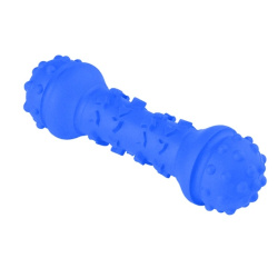 1Mr.Kranch для собак Гантель дентальная 18 см синяя с ароматом курицы