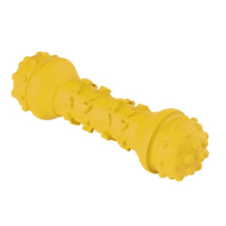 1Mr.Kranch для собак Гантель дентальная 18 см желтая с ароматом сливок