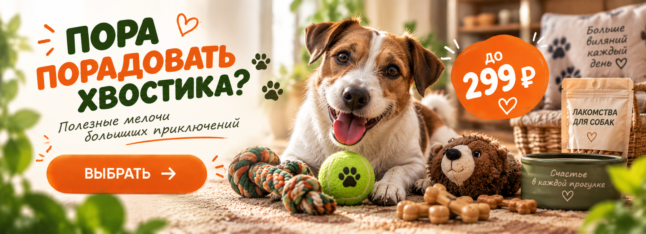 Под контентом собаки