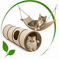 Тоннели и гамаки для кошек Тоннели и гамаки для кошек